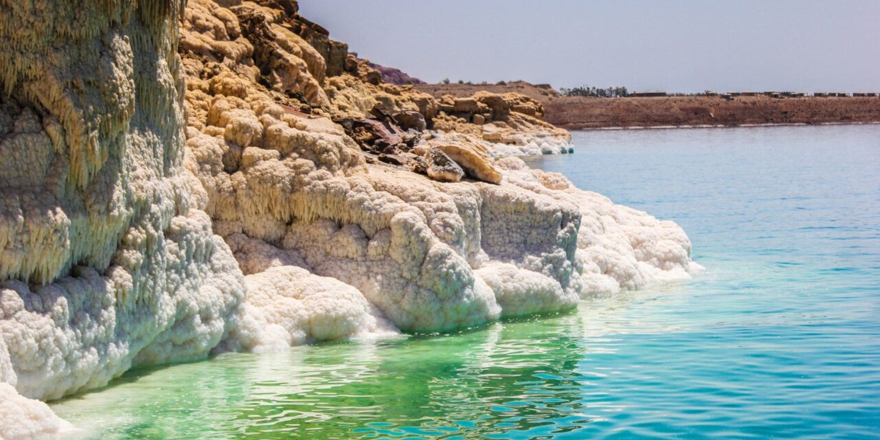 The Dead Sea Sinks Every Year by a Meter