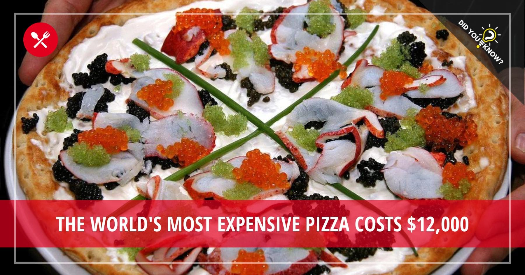 The Most Expensive Pizza Ever Did You Know?